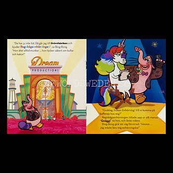 INSIDAN UT - BING-BONGS BOK - DISNEY PIXAR -DISNEY 100 YEARS OF WONDER - Miniböcker - MB263