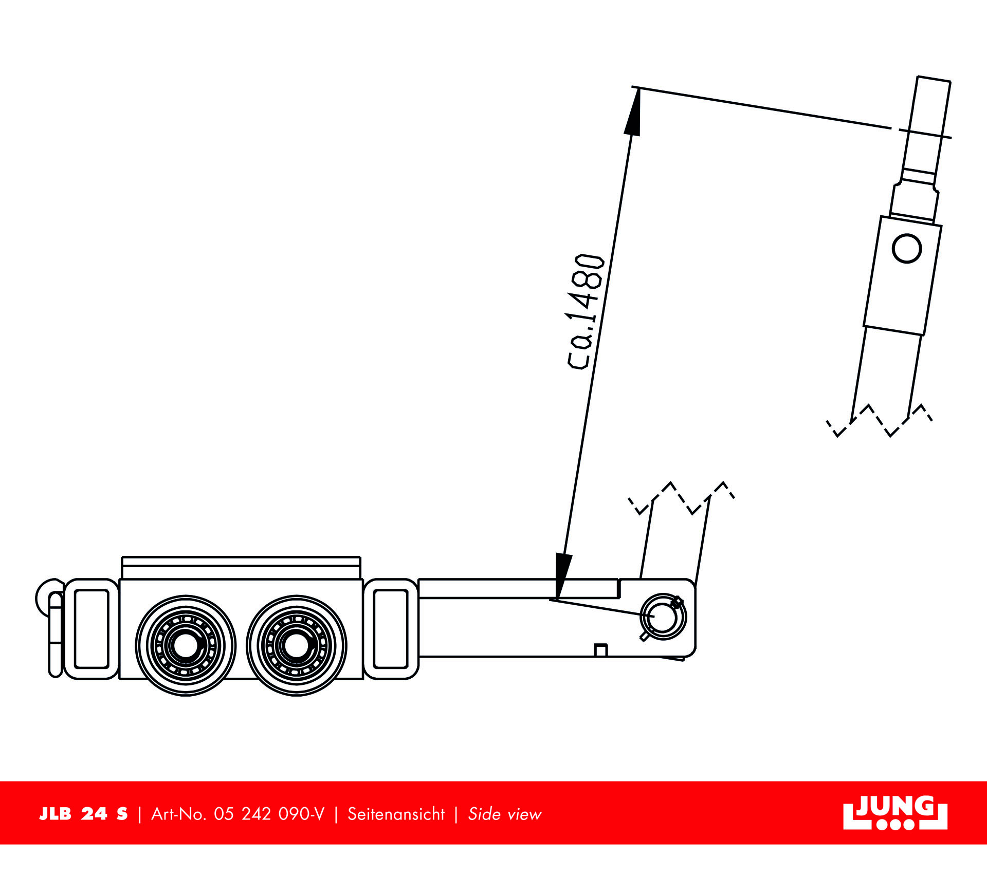Maskinskridsko JLB 24 S - 3
