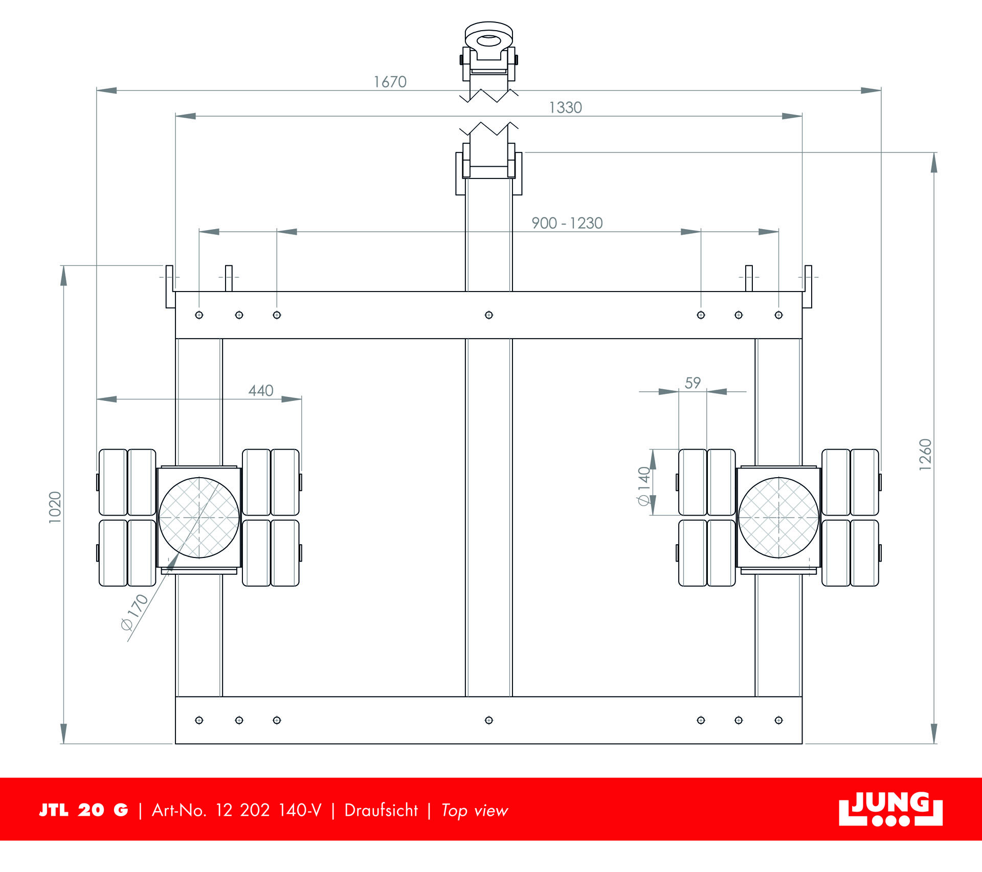 Tandemvagn JTL 20 G - 5