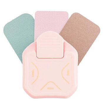 Vaessen - 3-in-1 Corner Punch 4-7-10mm - Pink