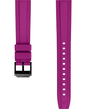 Breitling Diver Pro gummiband lila 18 mm C-spänne