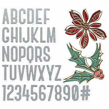 Sizzix - Tim Holtz Thinlits Die Set - Vault Seasonal Sketch 43pcs