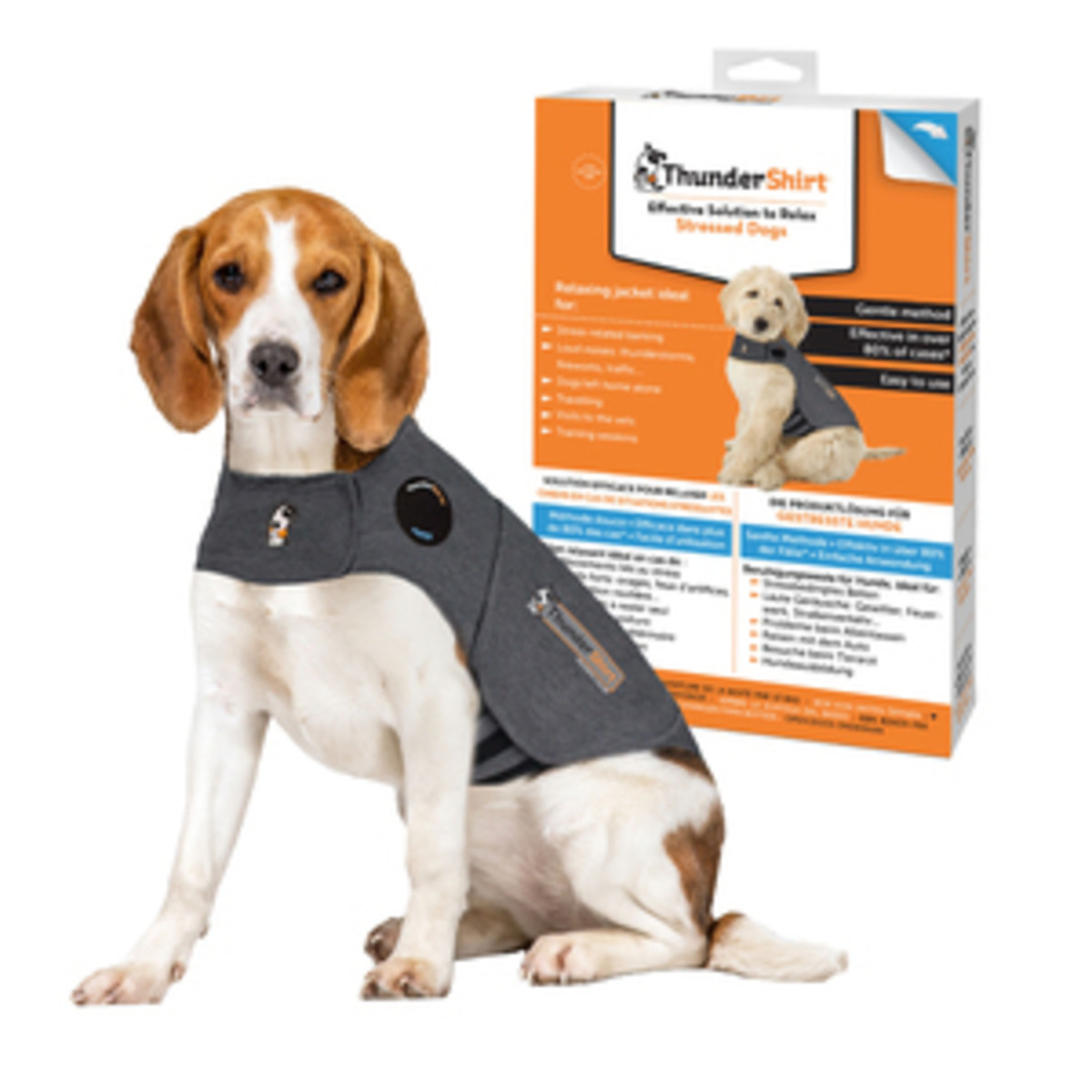 Thundershirt für Hundeangst grau M