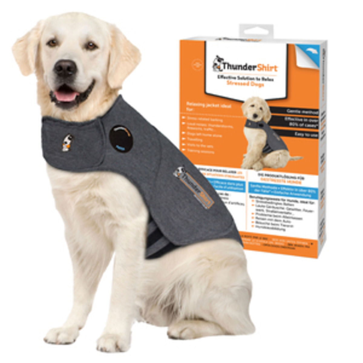 Thundershirt für Hundeangst grau XL