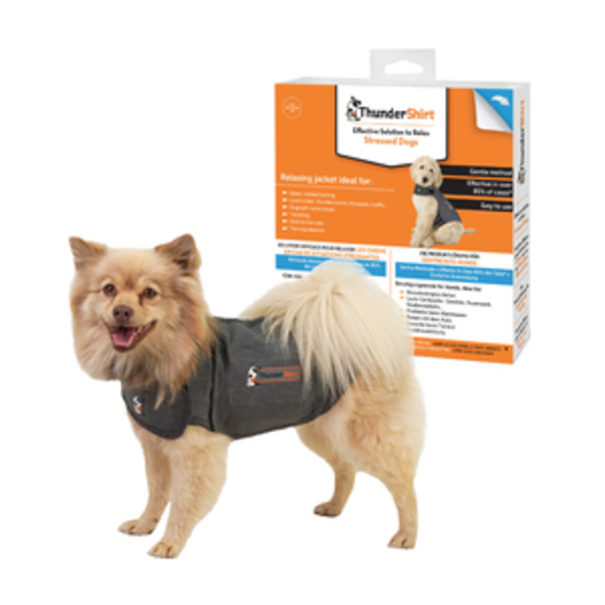 Thundershirt für Hundeangst grau XS