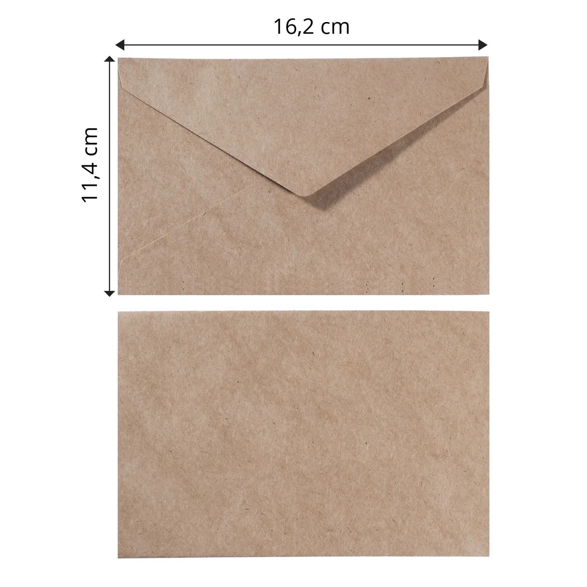 Florence - Envelopes 25st - Kraft - 2