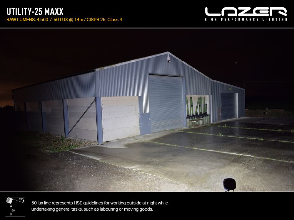 Lazer Work Light Utility 25 MAXX - 6