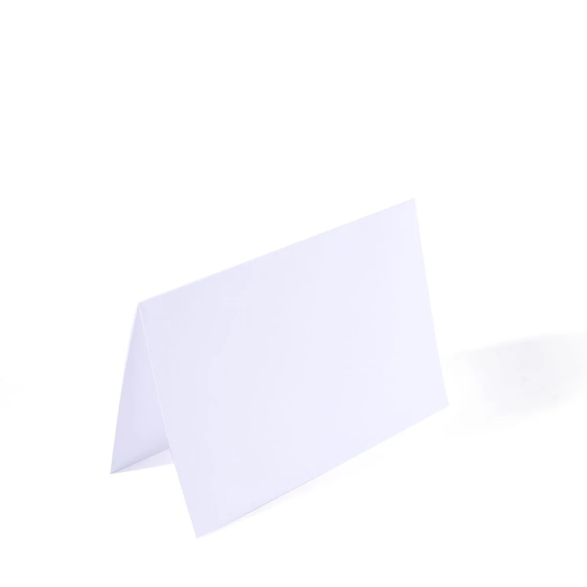 Florence - Cardstock Folded Cards Smooth 25x - White