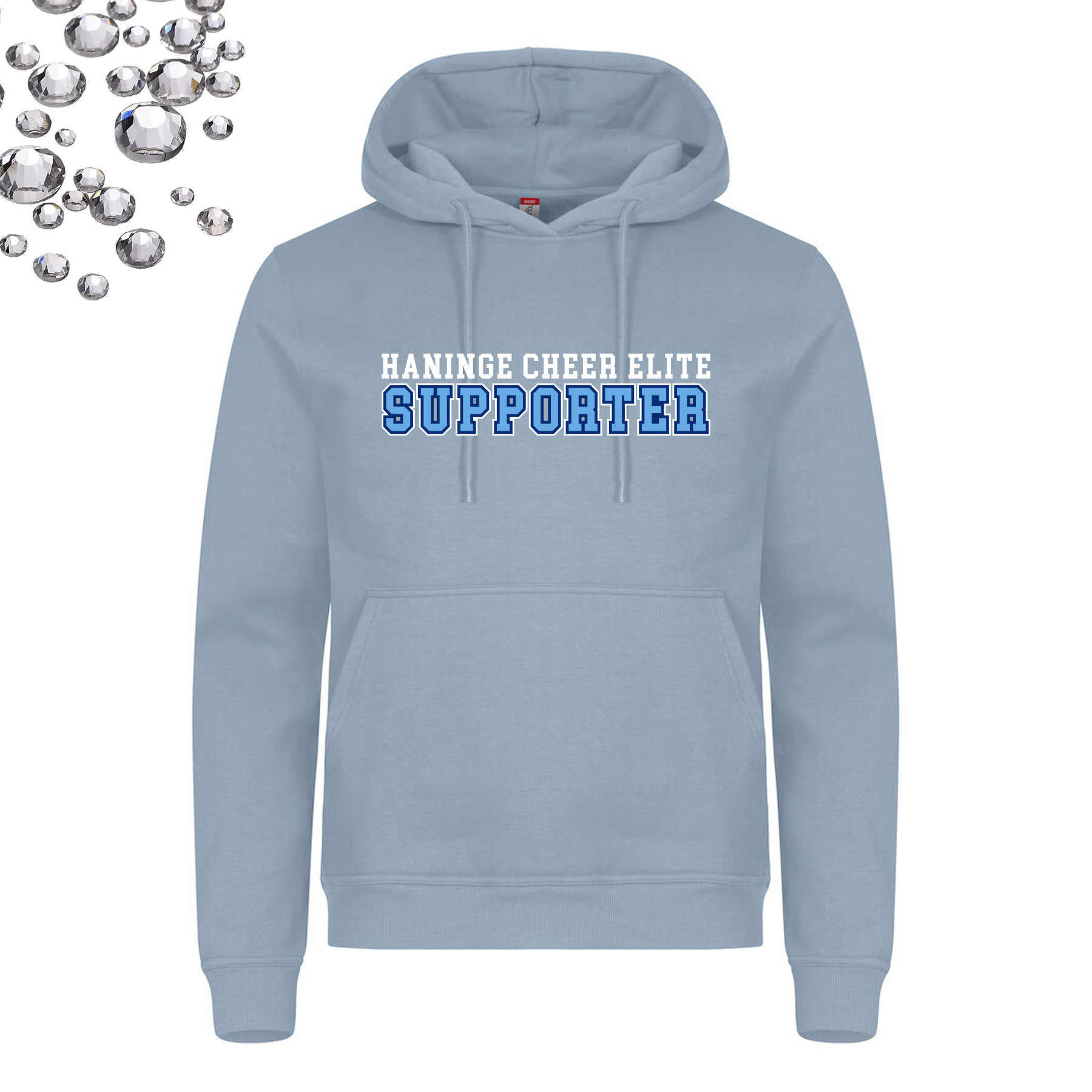 Supporter Hoody  | Rhinestones