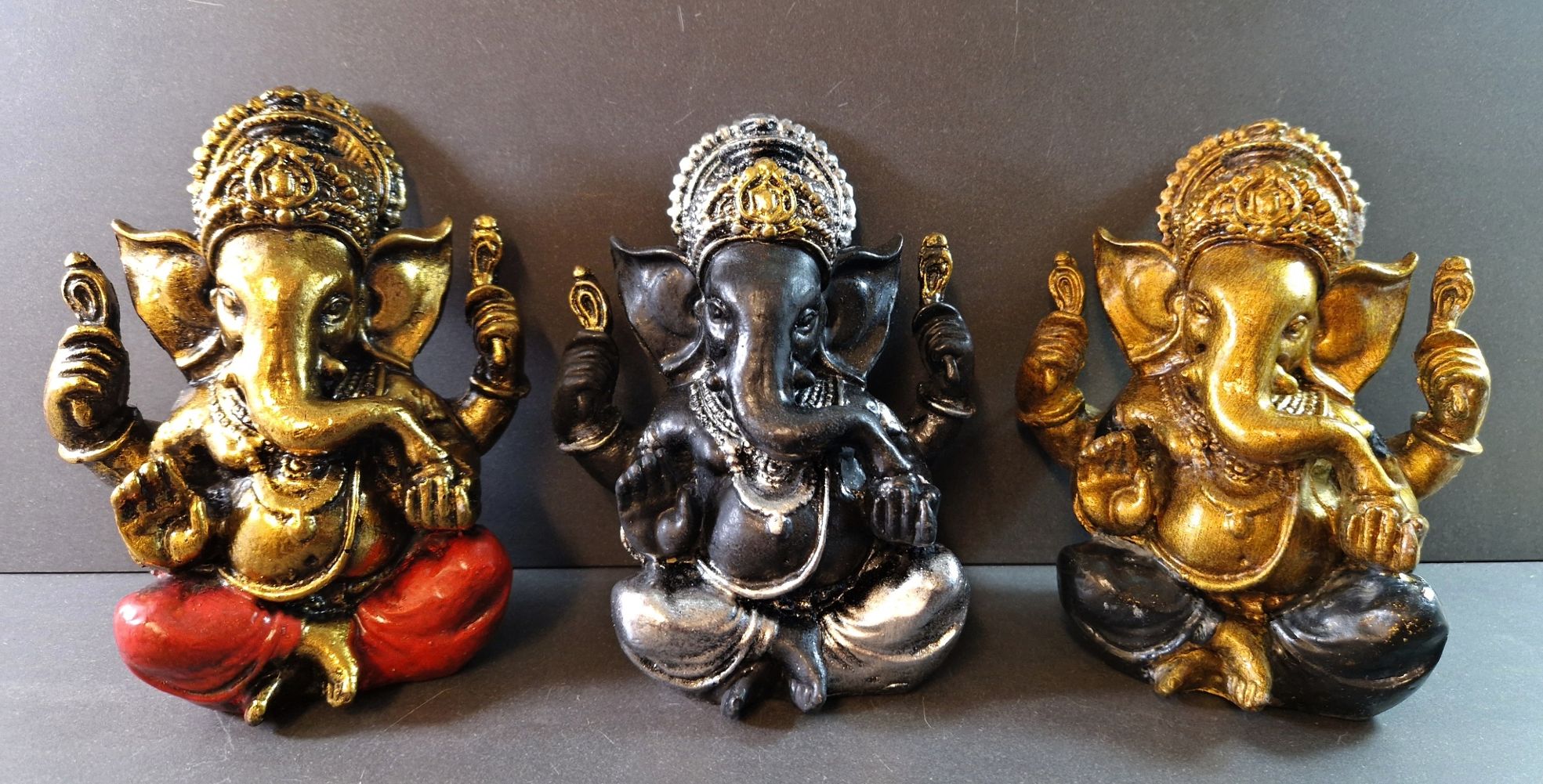 Ganesha Staty - 15 cm - 3