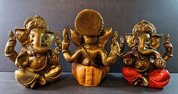 Ganesha Staty - 15 cm