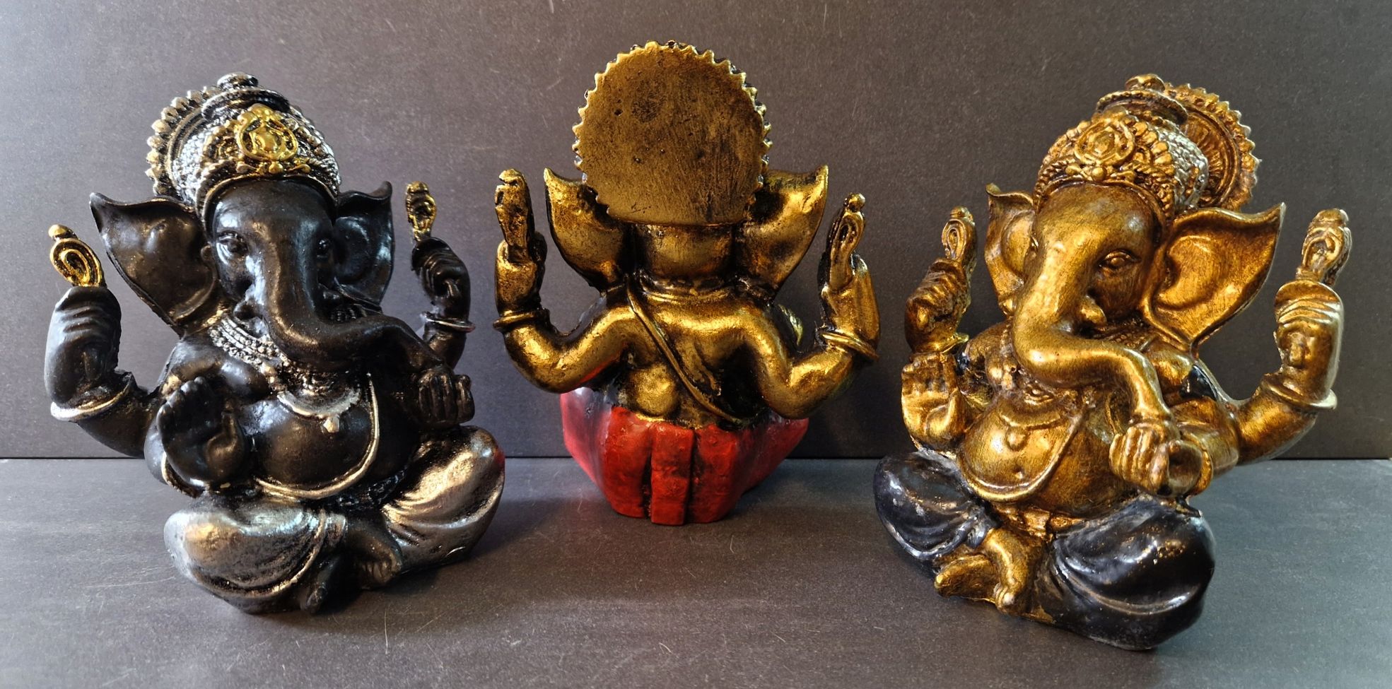 Ganesha Staty - 15 cm - 4