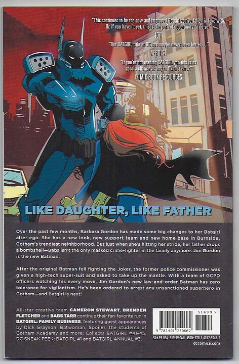 Batgirl: Volume 2 - Family Business TP NM