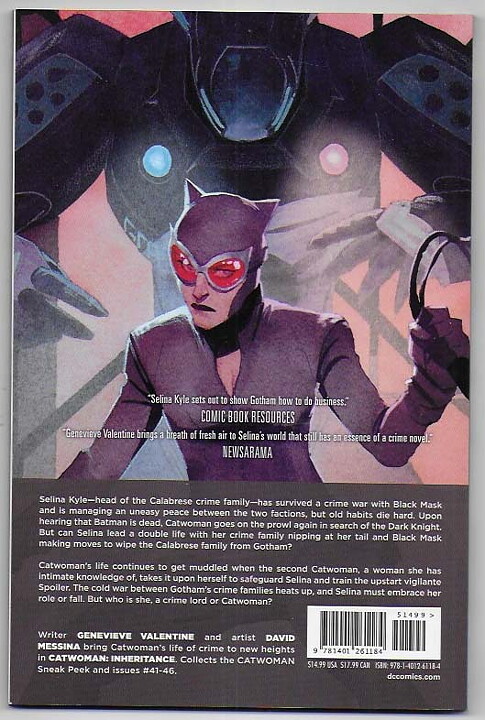 Catwoman: Volume 7 - Inheritance TP NM