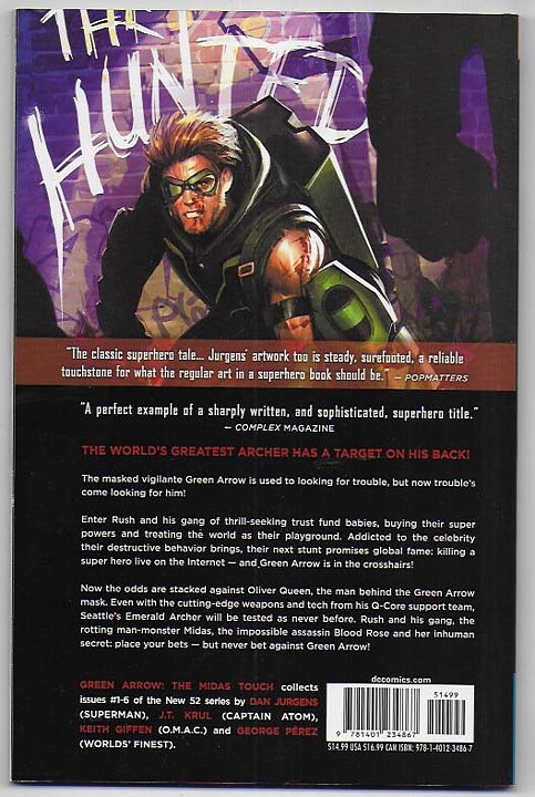 Green Arrow: Volume 1 - The Midas Touch TP NM