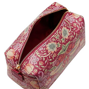 William Morris Wash Bag Medium Red