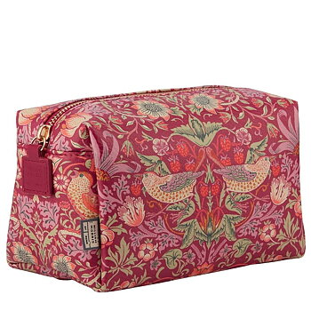 William Morris Wash Bag Medium Red