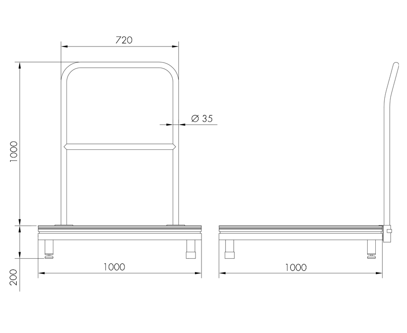Dirigentpodie / 750 kg/m² - 6
