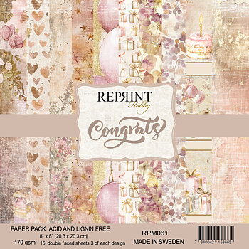 Paperpack Reprint - Congrats Collection -  8x8