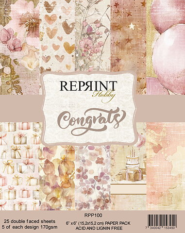 Paperpack Reprint - Congrats Collection -  6x6