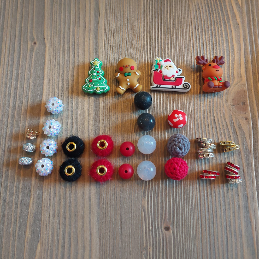 Julkalender med 24 Paket  - "Pärlpennor" - 6
