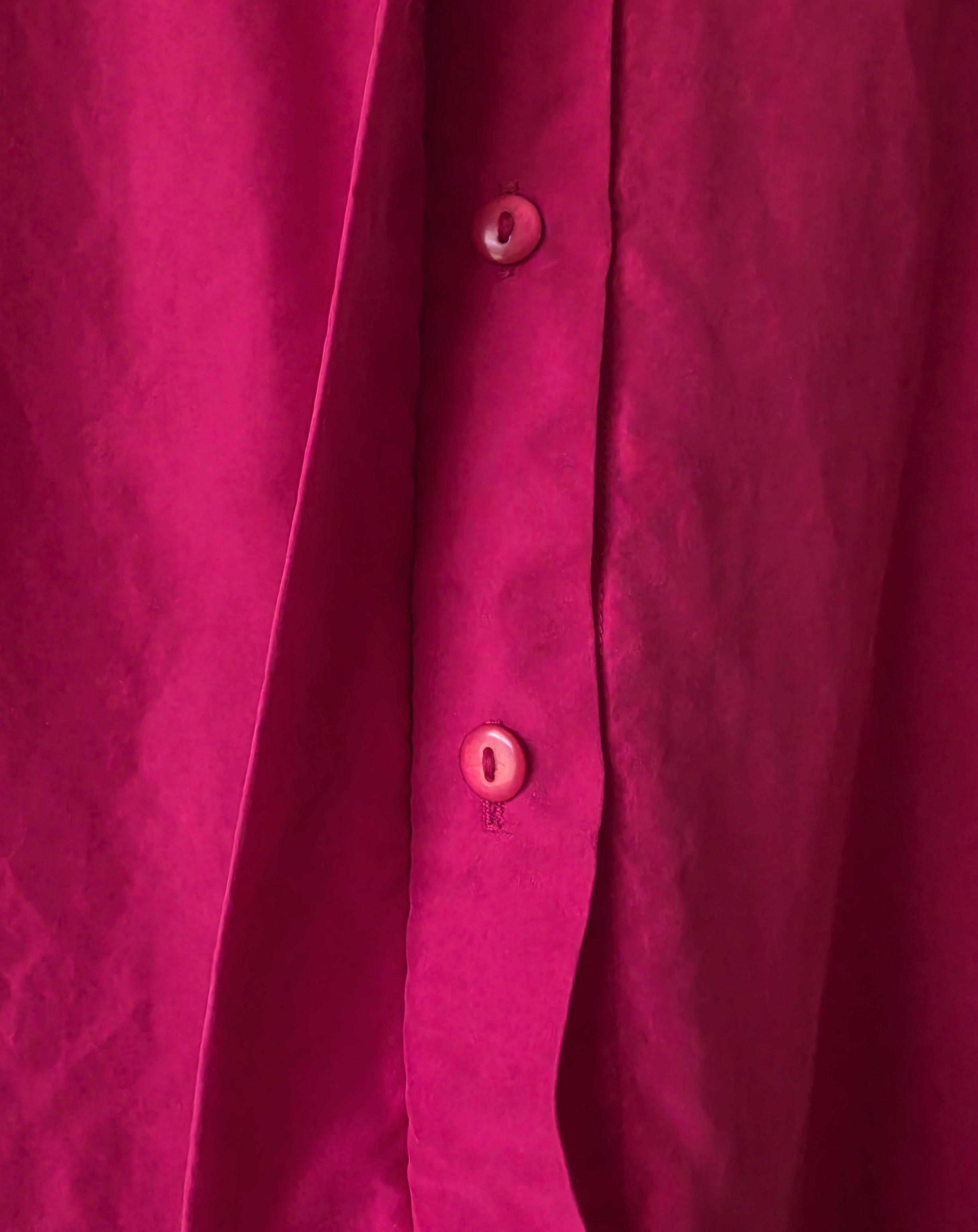 Rosa sidenblus med broderi ca storlek L, Gerry Weber Vintage - 10