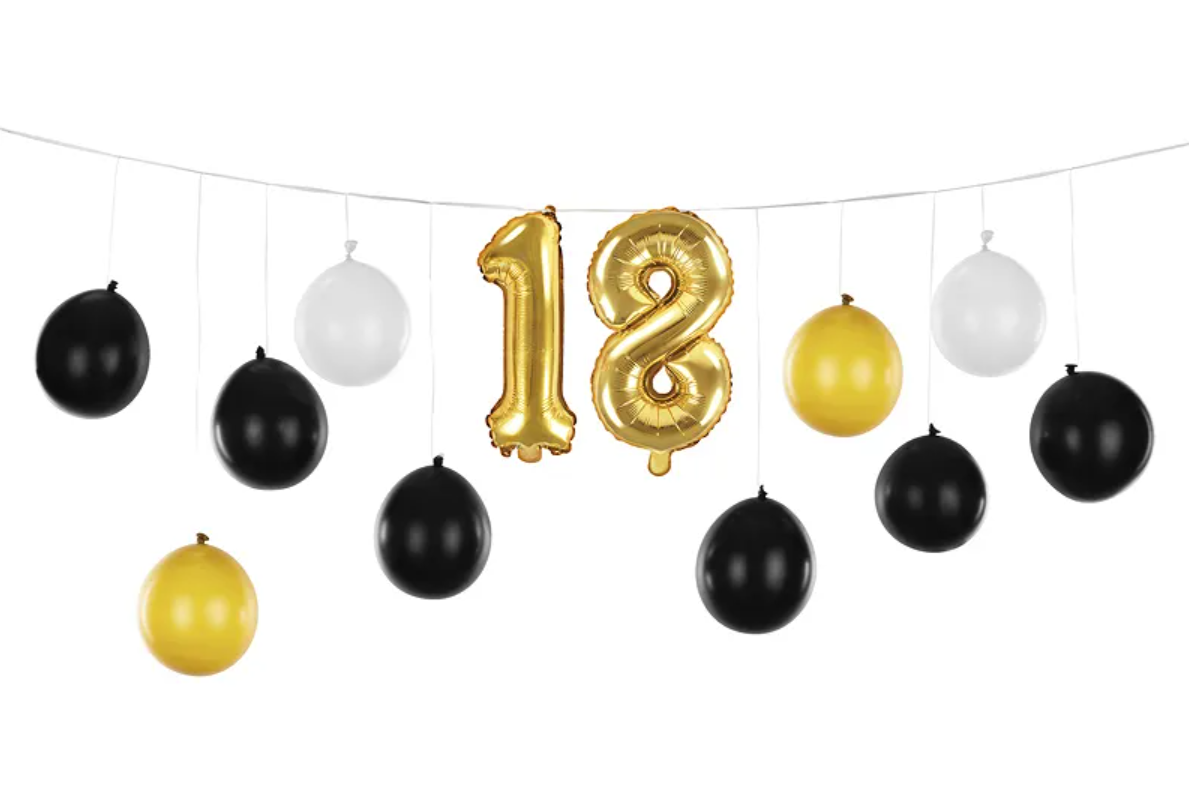 Ballongpaket - 18 år 