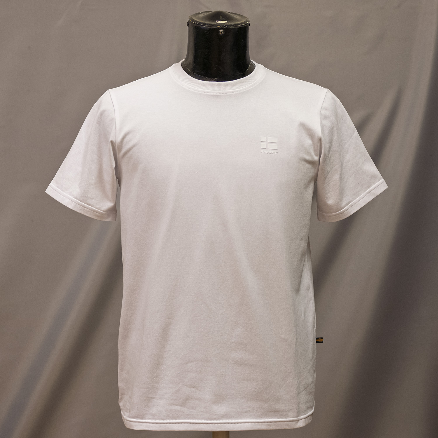 Robustes Stretch-T-Shirt weiß - 3