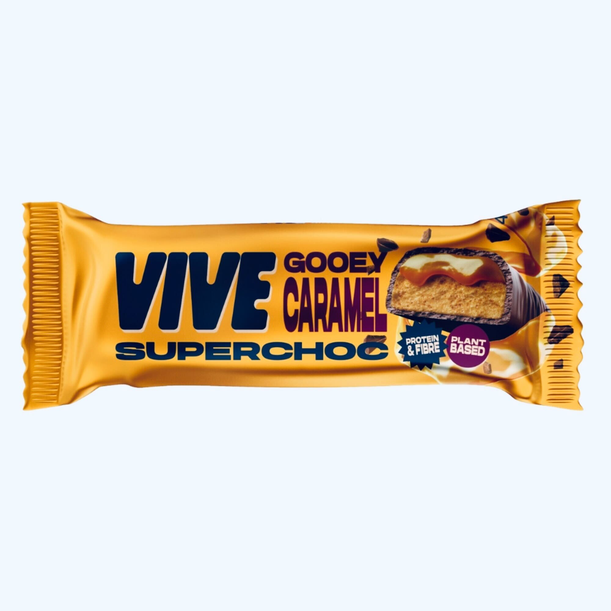 Bar Superchoc Caramel 49g Vive