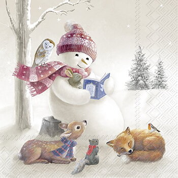 Bedtime Stories : Kaffe/Frukostservetter 25x25 cm i 20-pack