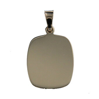 Tarjotin kulta 18*15*0,3mm 18k, pyöristetyt reunat