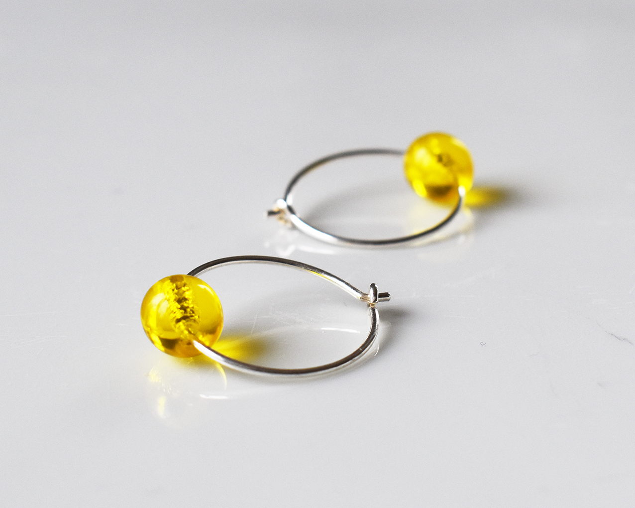 ELVES HONEY - yellow earrings  - 2