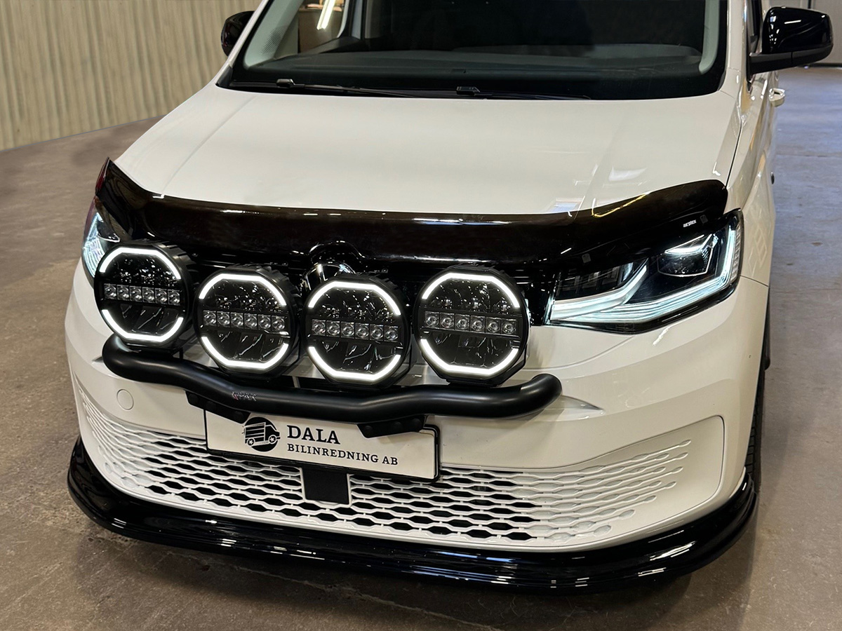 Q-LIGHT VW Caddy Cargo 21- frontbar for 4pcs aux. lights