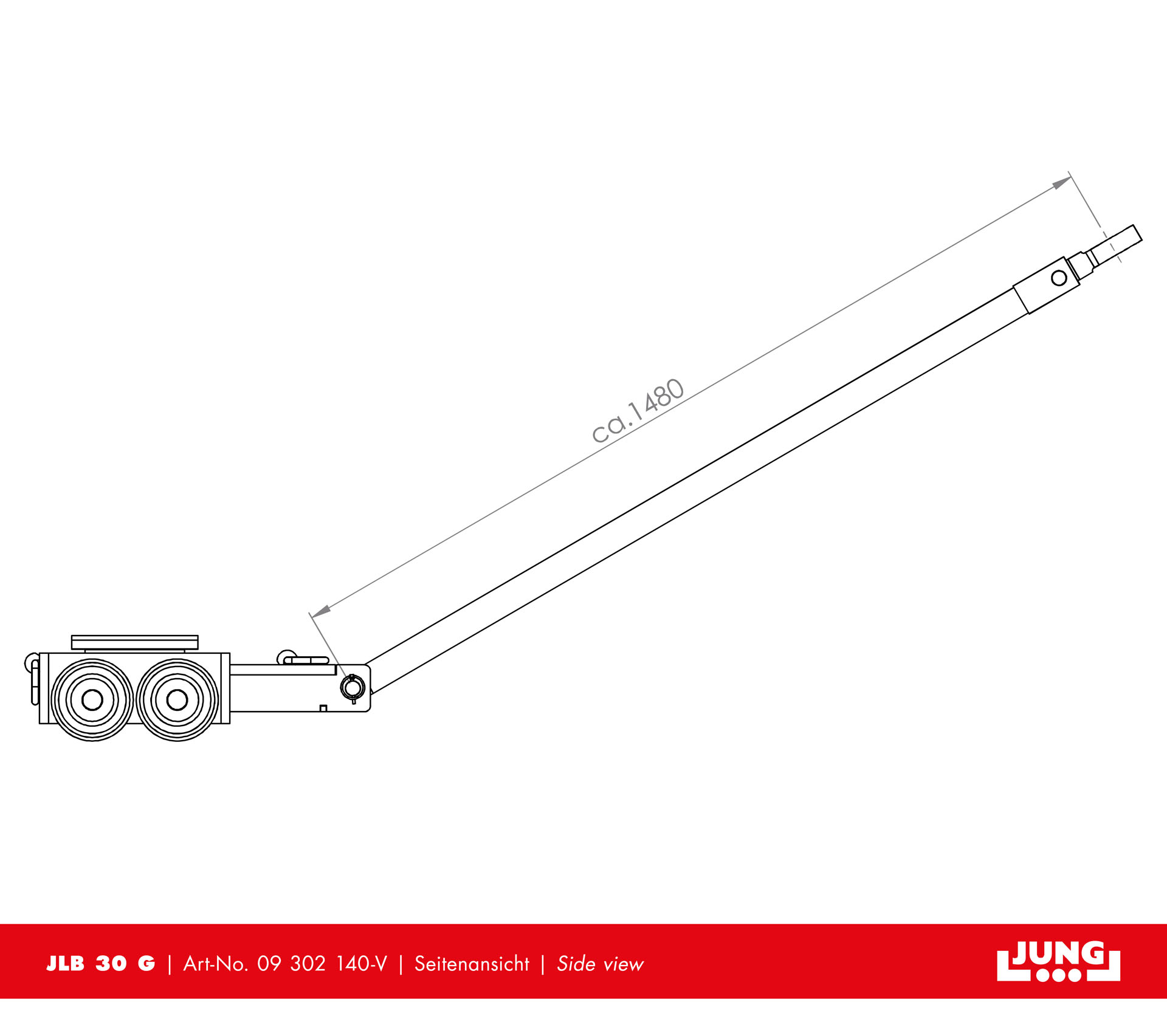 Maskinskridsko JLB 30 G - 2