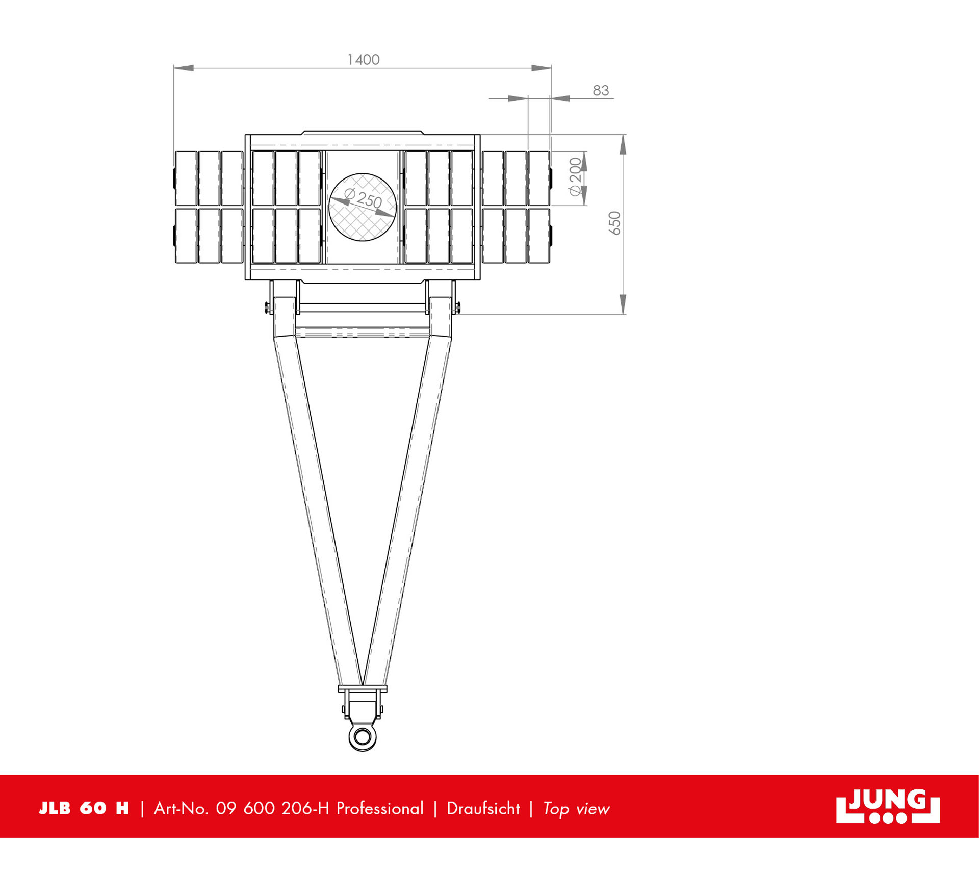 Maskinskridsko JLB 60 H - 5