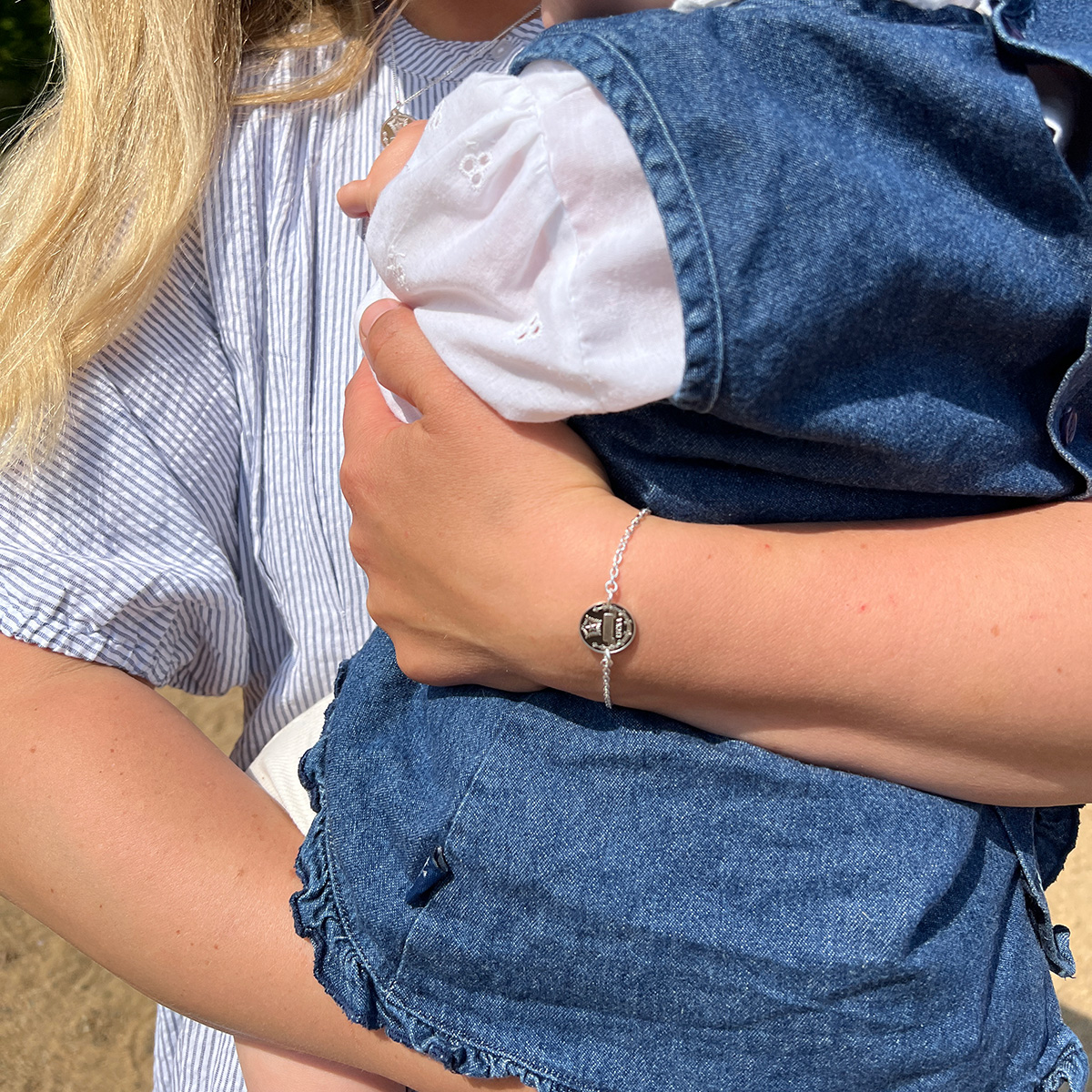 Mom Bracelet Lyckopenningen Silver - 3