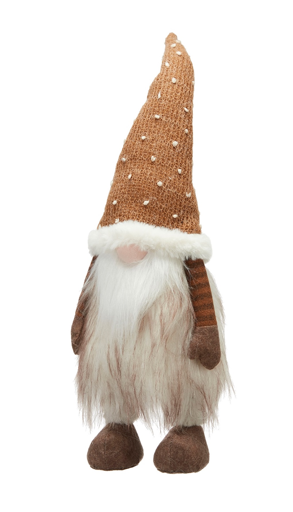 Santa Claus - Cozy Santa Claus - Brown/White - 49 cm - 2