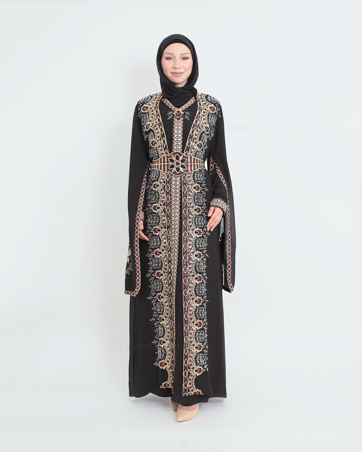 Kaftan - Black - 3