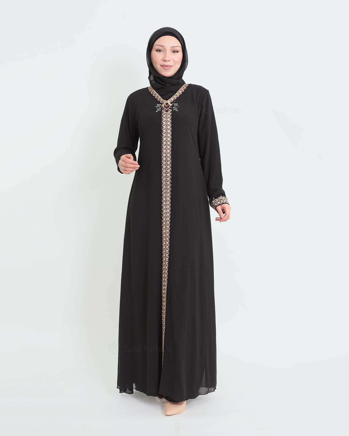 Kaftan - Black - 4