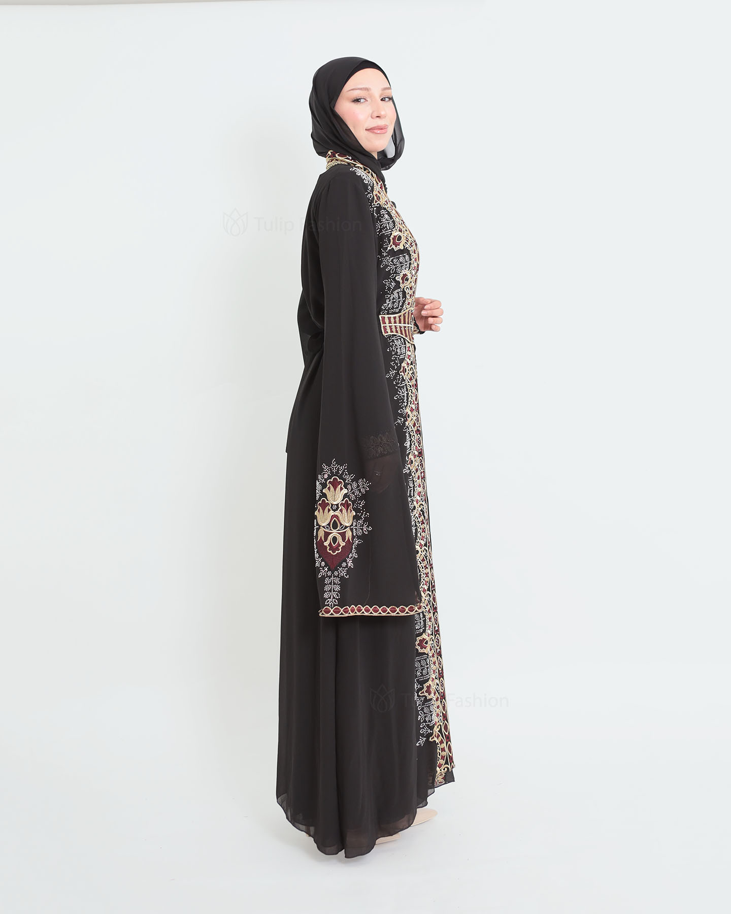 Kaftan - Black - 8