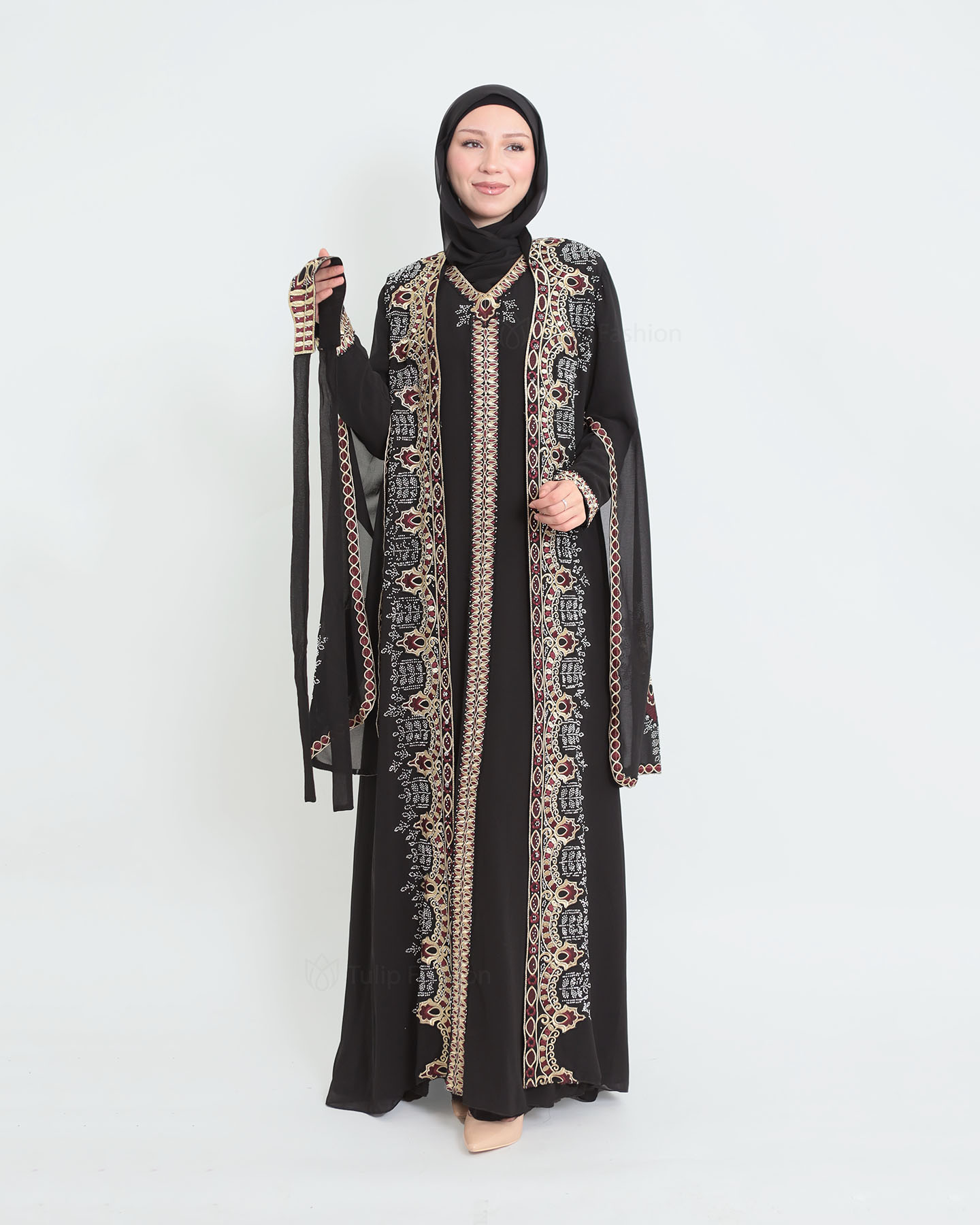 Kaftan - Black - 2