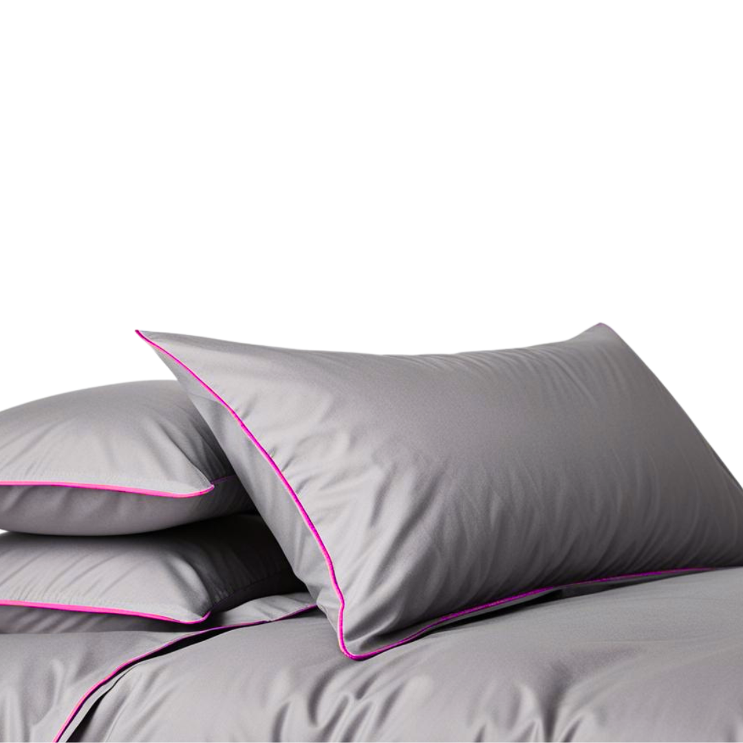 Watermill Pillowcase Gray/Gray Pink Board 50x90 - 2