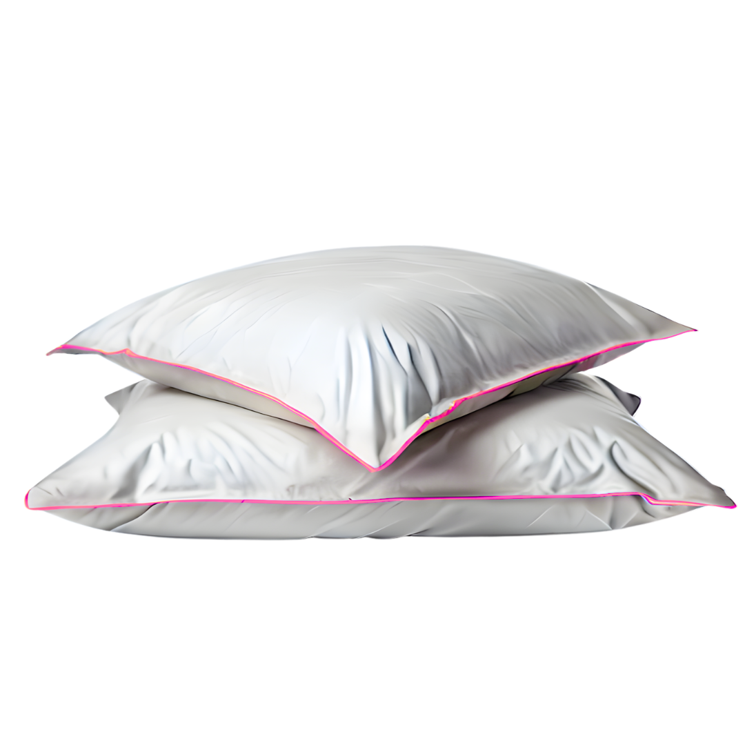 Watermill Örngott Vit/Vit Rosa Board 50x60