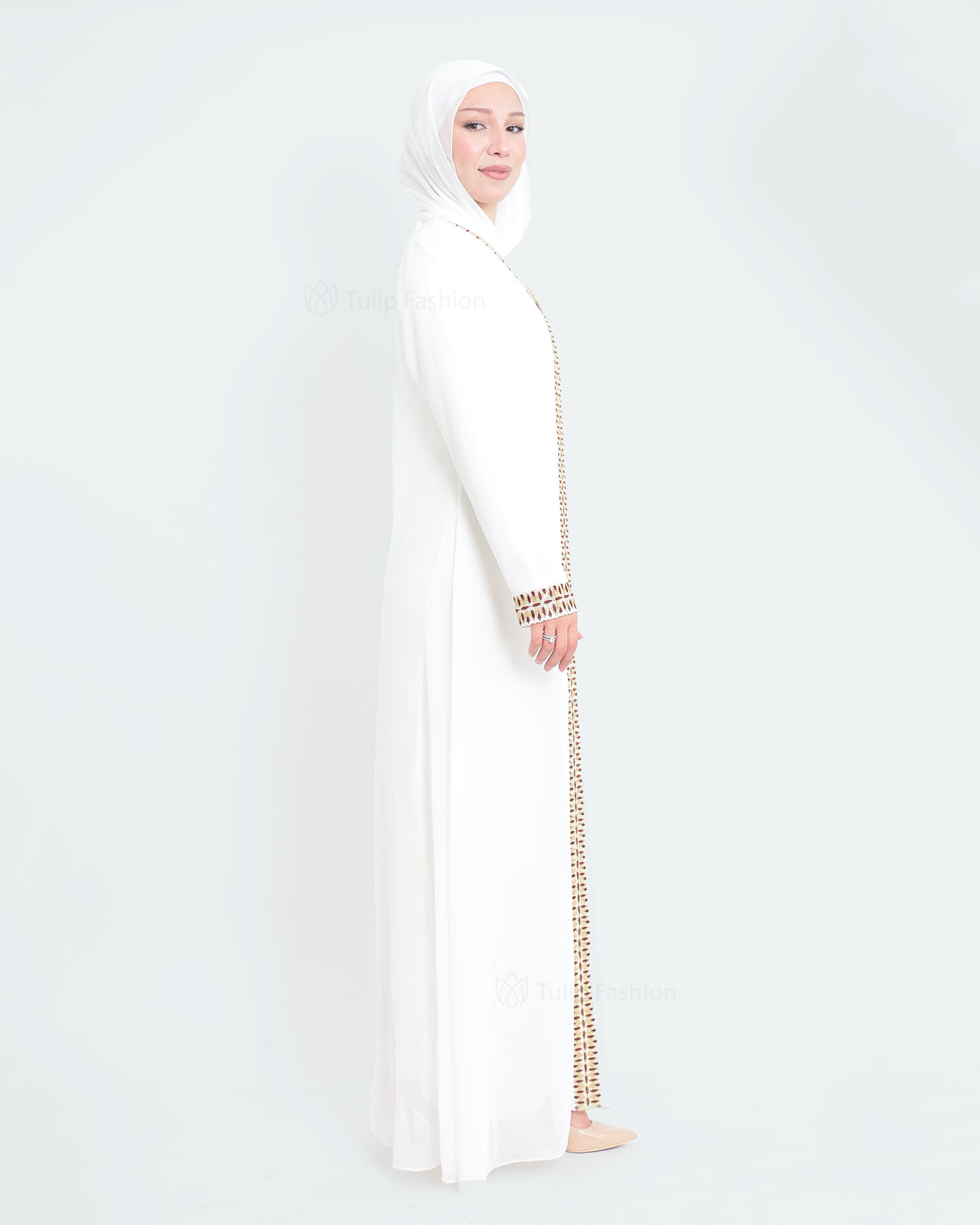 Kaftan - White - 4