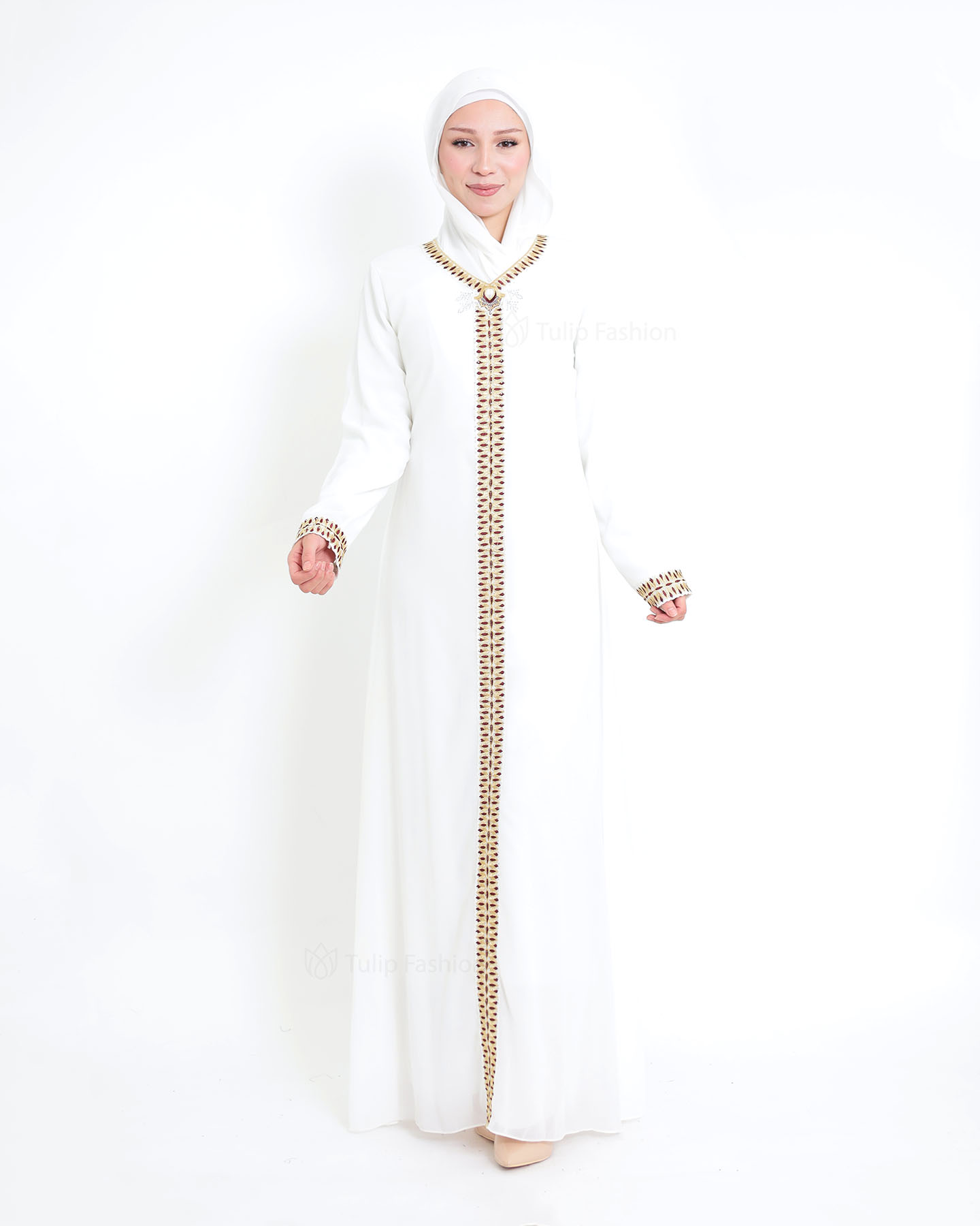 Kaftan - White - 3