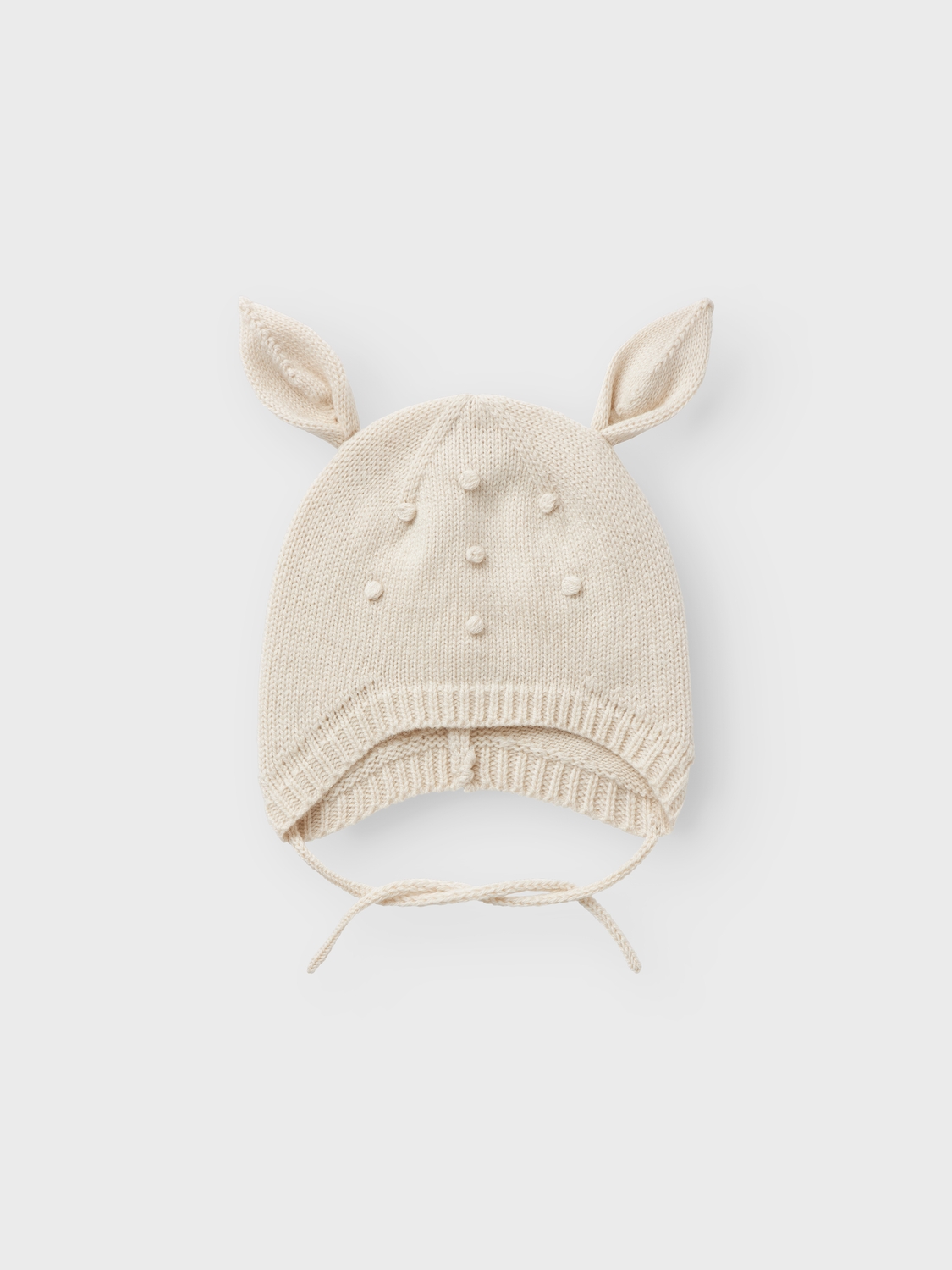 NBNGENE DEER KNIT HAT LIL turtledove