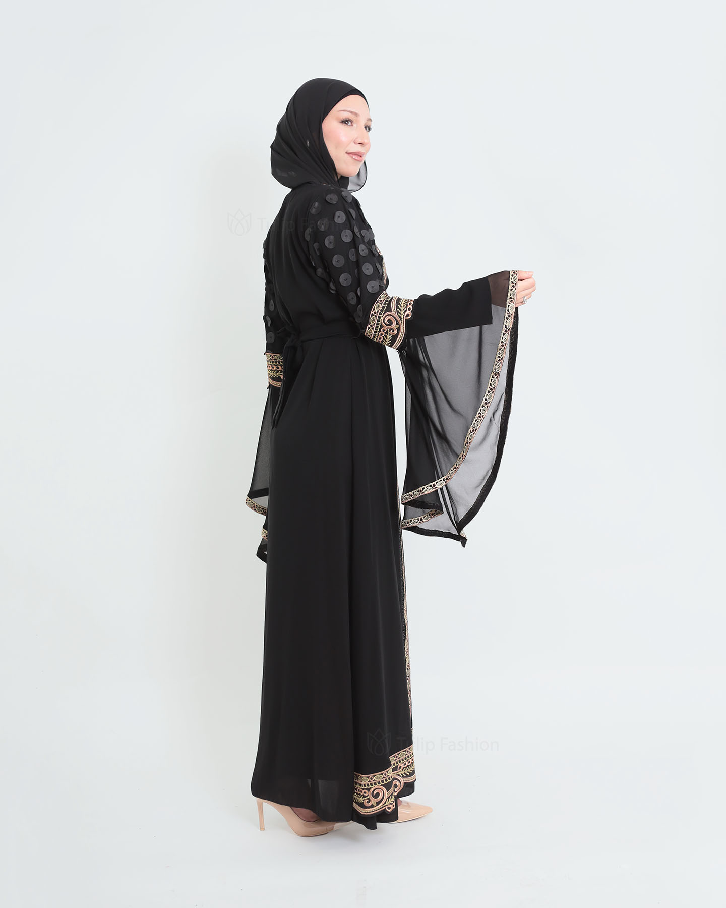 Kaftan - Black - 4