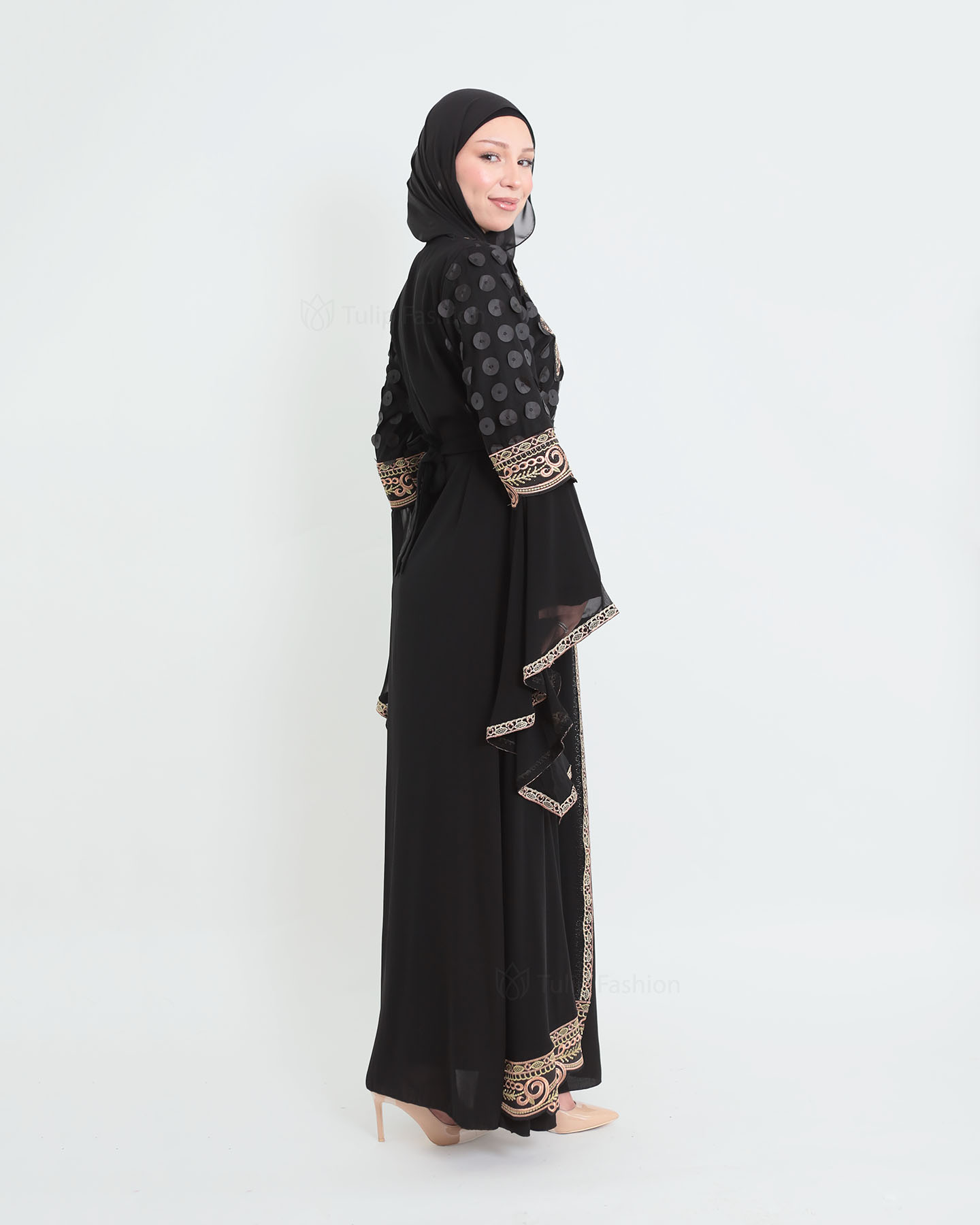 Kaftan - Black - 3
