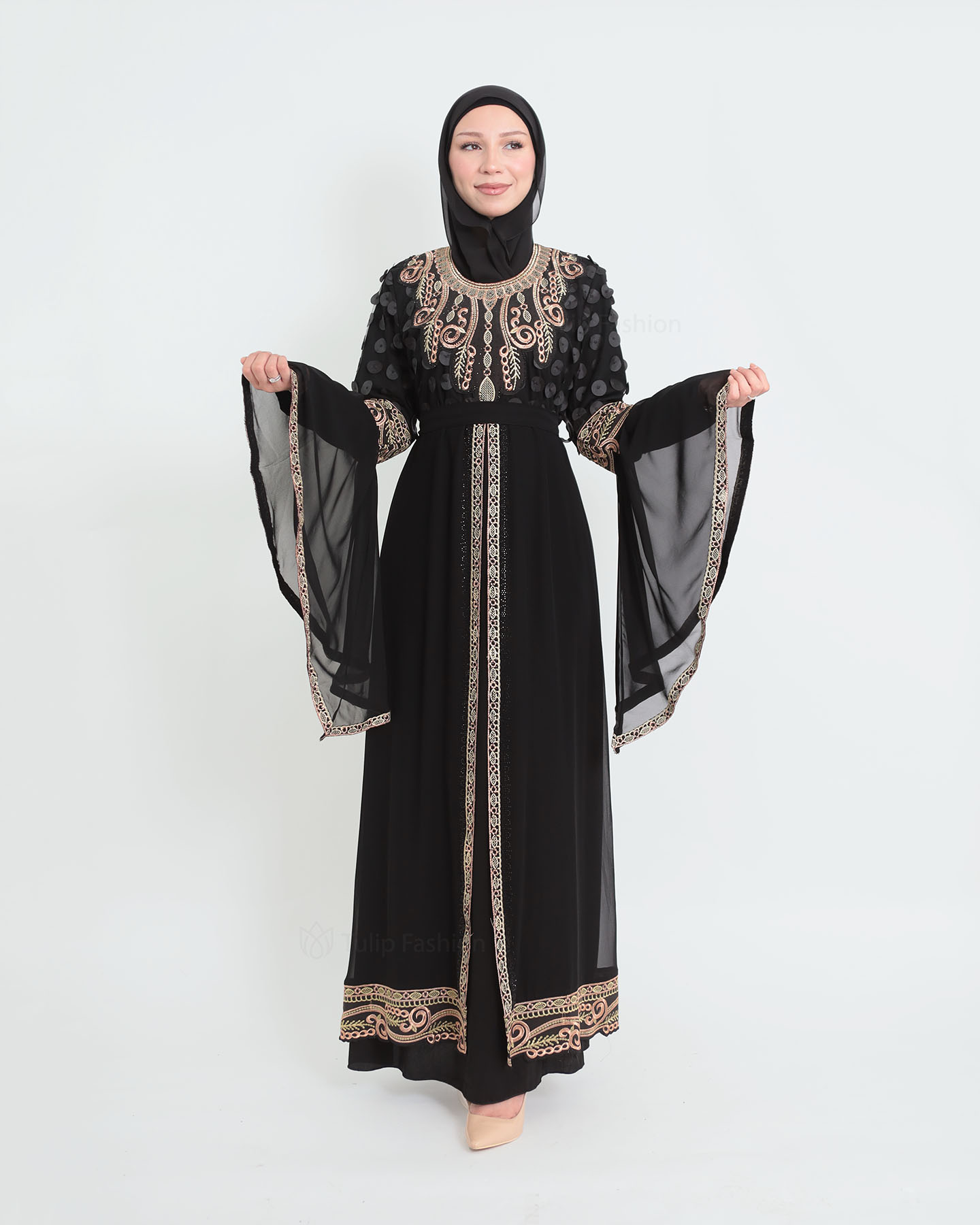 Kaftan - Black - 2