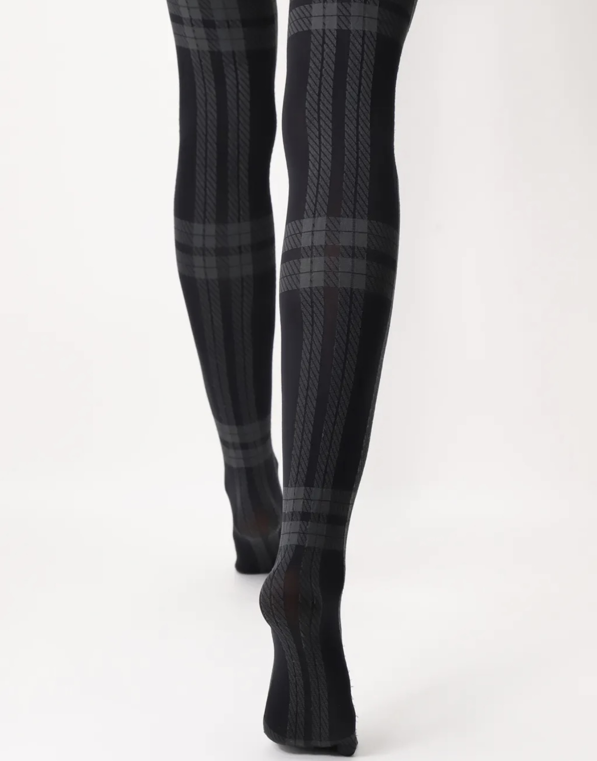 Strumpbyxor Scottish black/grey - 3